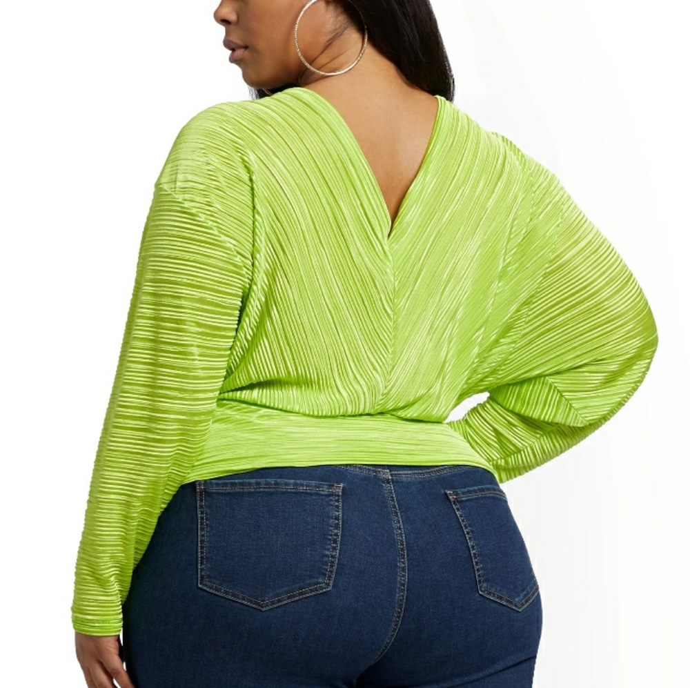 Allison Lime Green Top